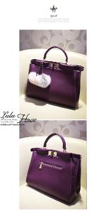 พร้อมส่ง มาใหม่ กระเป๋าLuluhouse รุ่น L145-01.14pur กระเป๋าสไตล์เกาหลี นำเข้าของแท้ 100% ค่ะ  สวยมาก